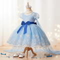 Sky blue frock